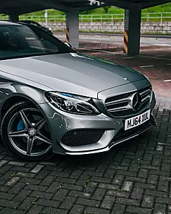 Used 2014 Mercedes-Benz C Class AMG Line Premium Plus Palladium Silver - Interior and Exterior details 12