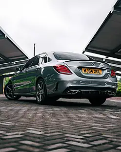 Used 2014 Mercedes-Benz C Class AMG Line Premium Plus Palladium Silver - Interior and Exterior details 14