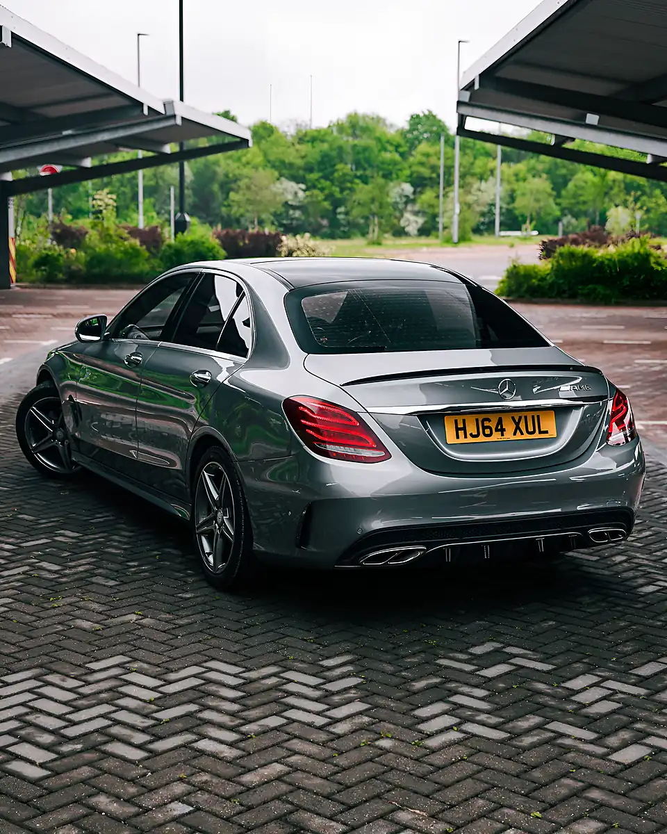 Used 2014 Mercedes-Benz C Class AMG Line Premium Plus Palladium Silver - Interior and Exterior details 15