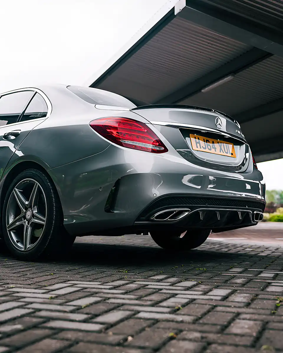 Used 2014 Mercedes-Benz C Class AMG Line Premium Plus Palladium Silver - Interior and Exterior details 16