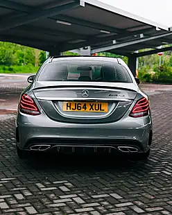 Used 2014 Mercedes-Benz C Class AMG Line Premium Plus Palladium Silver - Interior and Exterior details 17