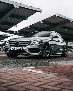 Used 2014 Mercedes-Benz C Class AMG Line Premium Plus Palladium Silver - Interior and Exterior details 2