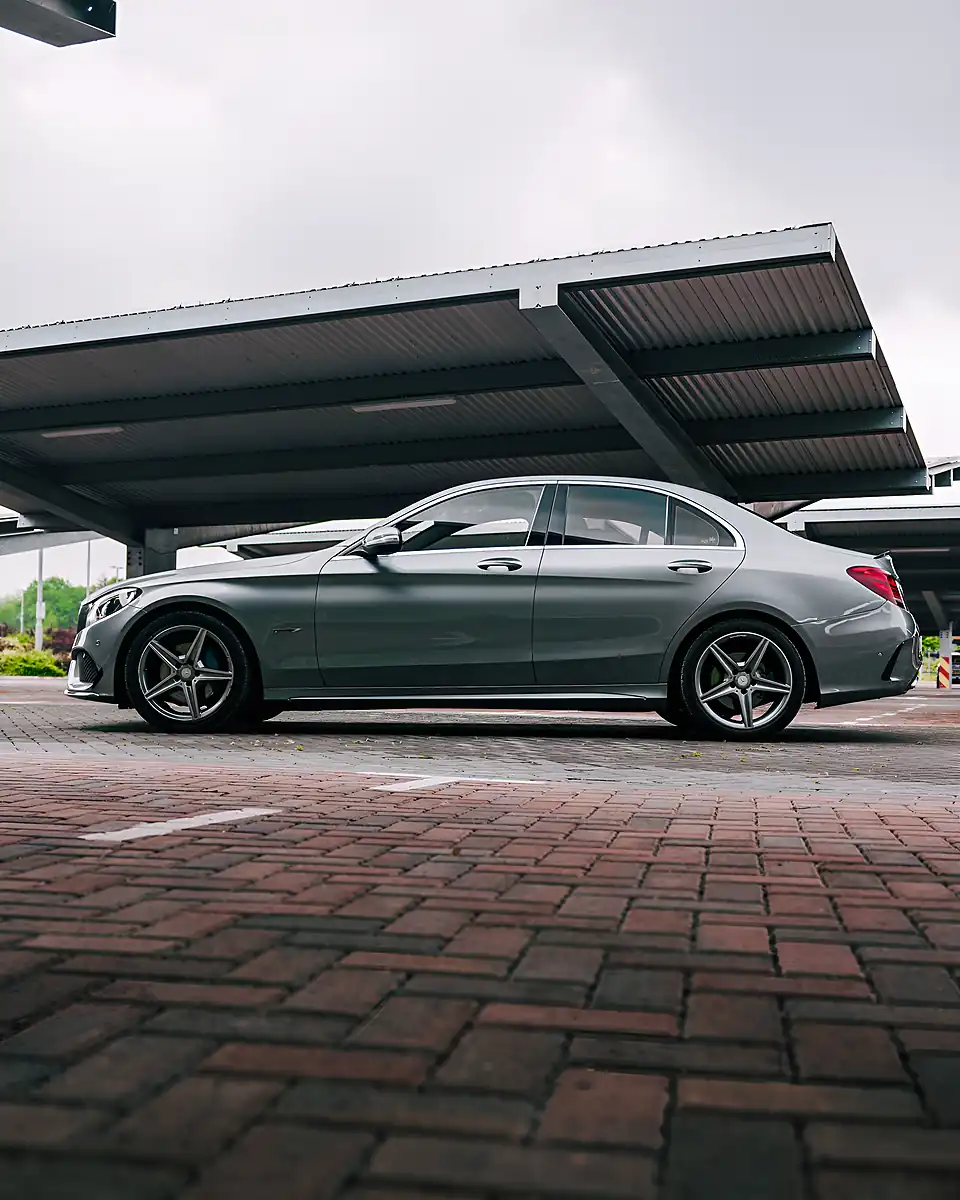 Used 2014 Mercedes-Benz C Class AMG Line Premium Plus Palladium Silver - Interior and Exterior details 3