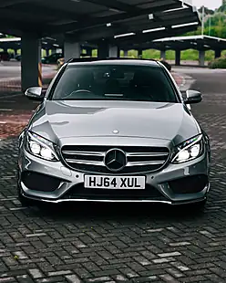 Used 2014 Mercedes-Benz C Class AMG Line Premium Plus Palladium Silver - Interior and Exterior details 4