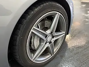 Used 2014 Mercedes-Benz C-Class AMG Line Silver - Interior and Exterior details 10