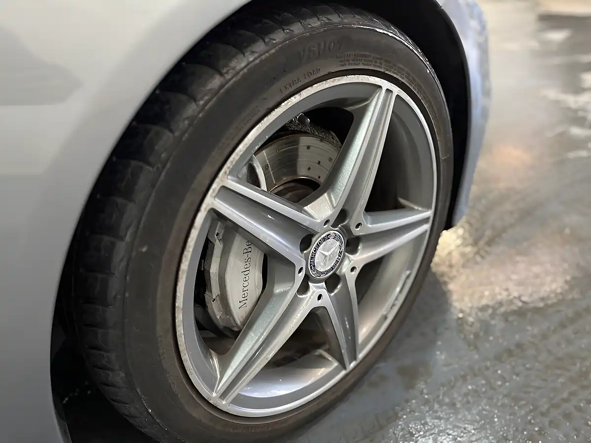 Used 2014 Mercedes-Benz C-Class AMG Line Silver - Interior and Exterior details 10