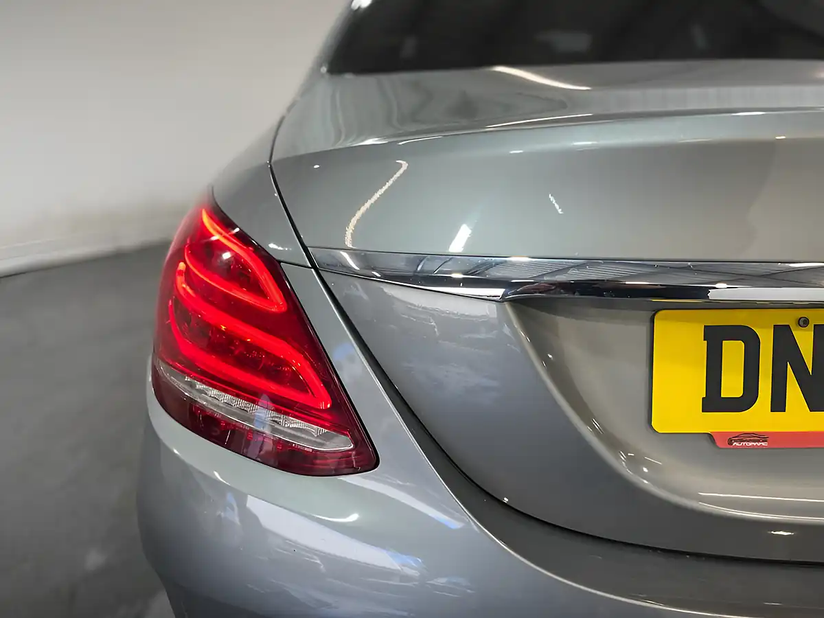 Used 2014 Mercedes-Benz C-Class AMG Line Silver - Interior and Exterior details 12