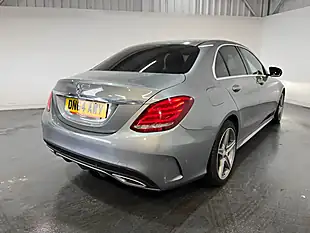Used 2014 Mercedes-Benz C-Class AMG Line Silver - Interior and Exterior details 14