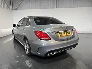 Used 2014 Mercedes-Benz C-Class AMG Line Silver - Interior and Exterior details 16