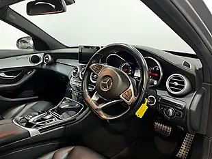 Used 2014 Mercedes-Benz C-Class AMG Line Silver - Interior and Exterior details 19