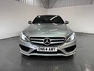 Used 2014 Mercedes-Benz C-Class AMG Line Silver - Interior and Exterior details 2