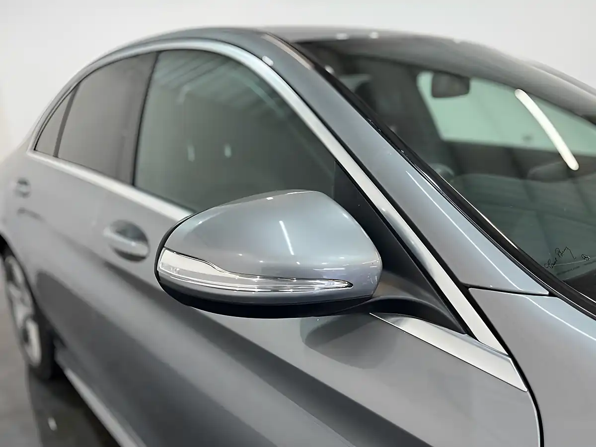 Used 2014 Mercedes-Benz C-Class AMG Line Silver - Interior and Exterior details 7