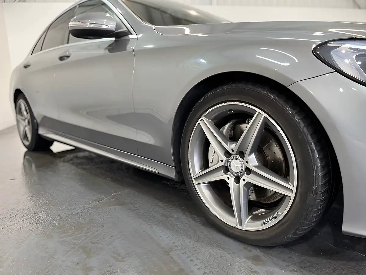 Used 2014 Mercedes-Benz C-Class AMG Line Silver - Interior and Exterior details 8