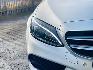 Used 2014 Mercedes-Benz C Class AMG Line Silver - Interior and Exterior details 11