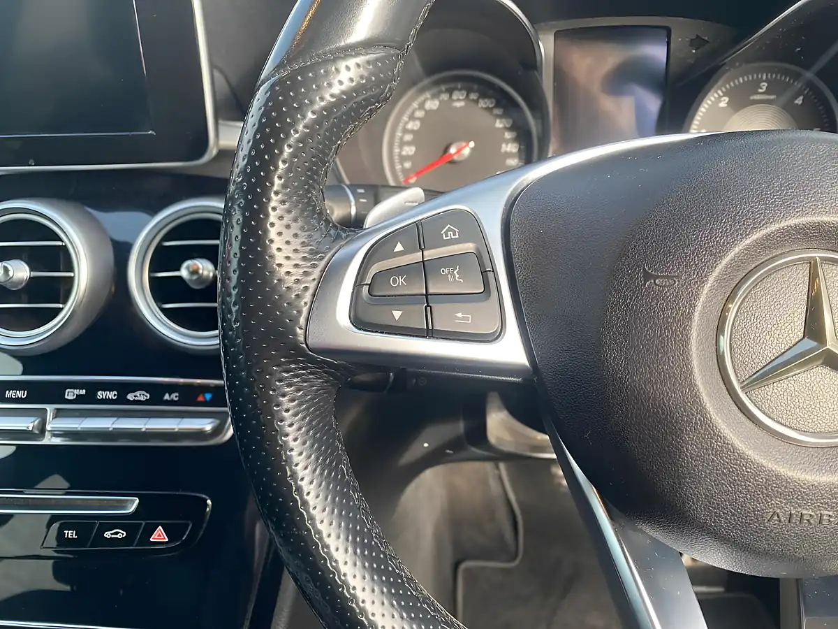 Used 2014 Mercedes-Benz C Class AMG Line Silver - Interior and Exterior details 17