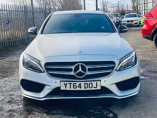 Used 2014 Mercedes-Benz C Class AMG Line Silver - Interior and Exterior details 2