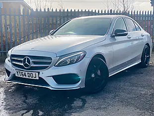 Used 2014 Mercedes-Benz C Class AMG Line Silver - Interior and Exterior details 3