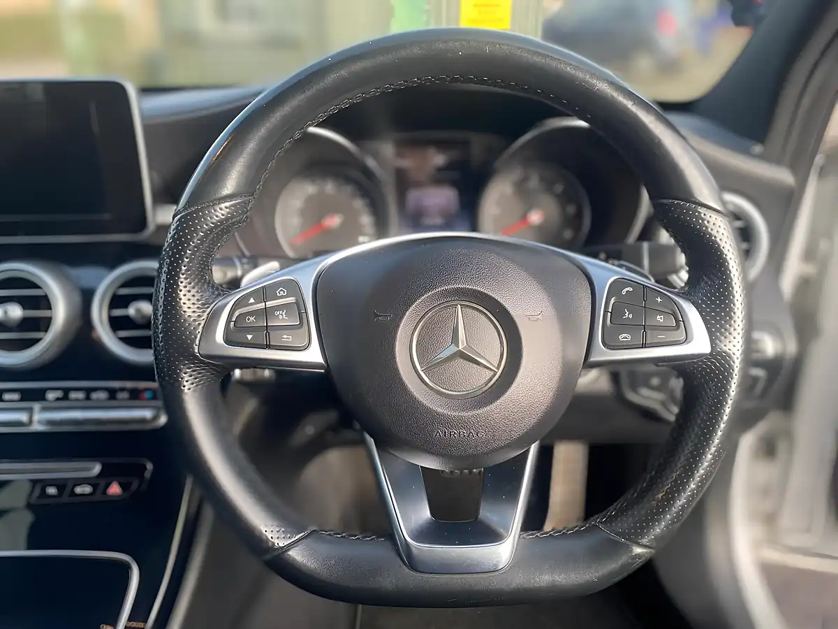 Used 2014 Mercedes-Benz C Class AMG Line Silver - Interior and Exterior details 6