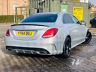 Used 2014 Mercedes-Benz C Class AMG Line Silver - Interior and Exterior details 7