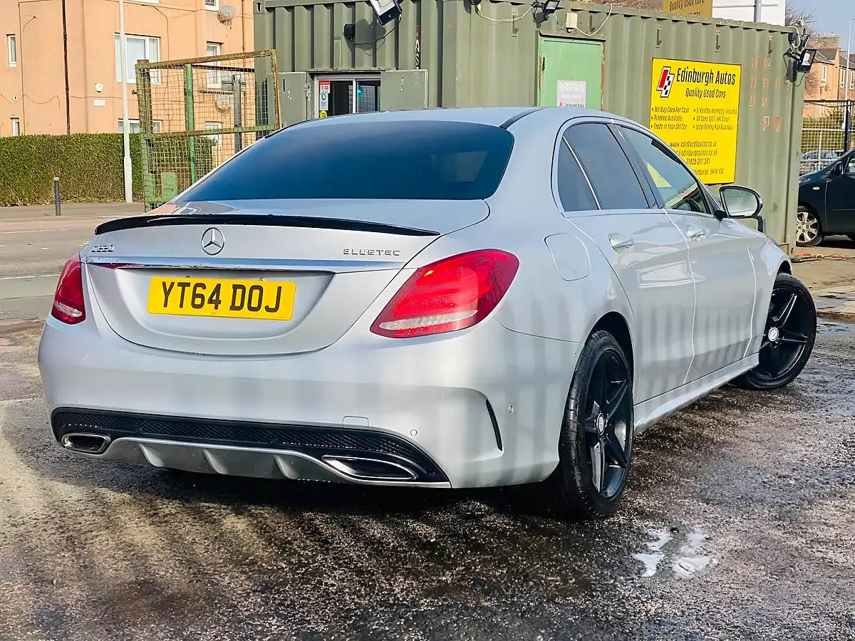 Used 2014 Mercedes-Benz C Class AMG Line Silver - Interior and Exterior details 7