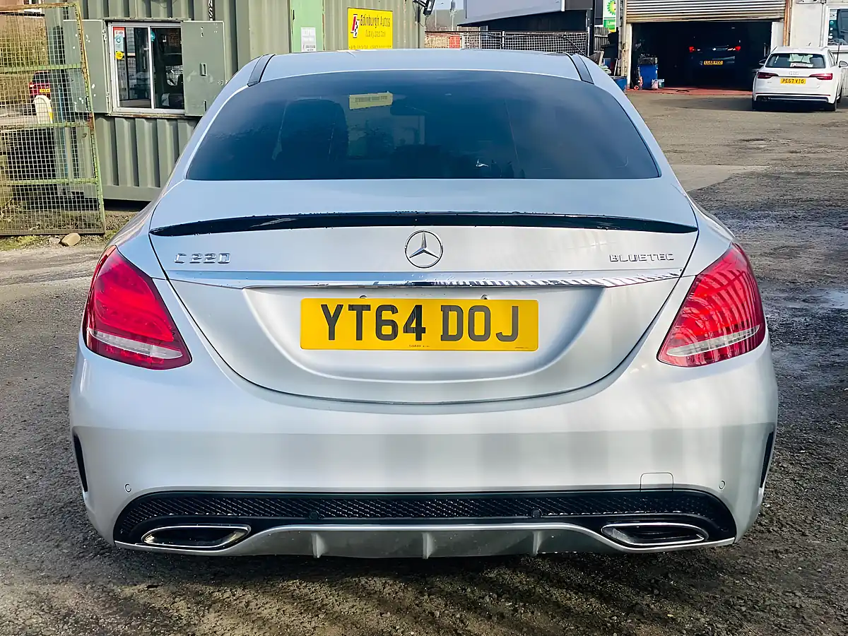 Used 2014 Mercedes-Benz C Class AMG Line Silver - Interior and Exterior details 8
