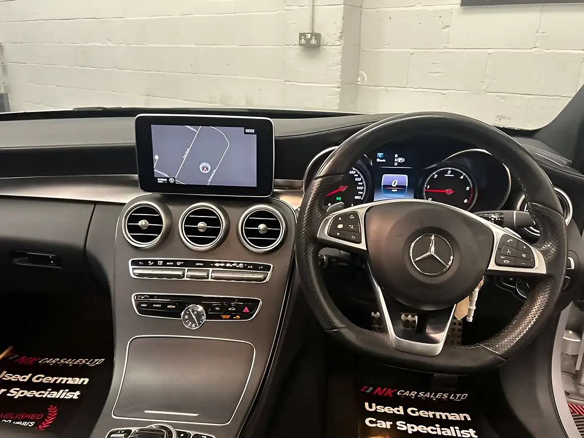 Used 2014 Mercedes-Benz C Class AMG Line Silver - Interior and Exterior details 18