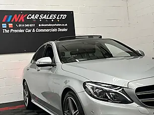 Used 2014 Mercedes-Benz C Class AMG Line Silver - Interior and Exterior details 3