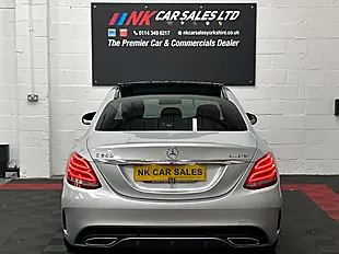Used 2014 Mercedes-Benz C Class AMG Line Silver - Interior and Exterior details 9