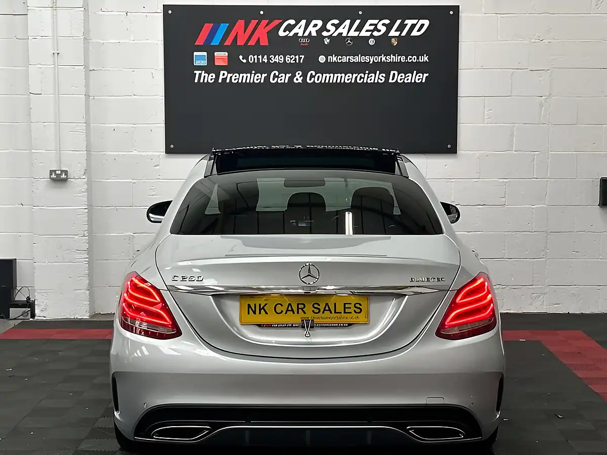 Used 2014 Mercedes-Benz C Class AMG Line Silver - Interior and Exterior details 9