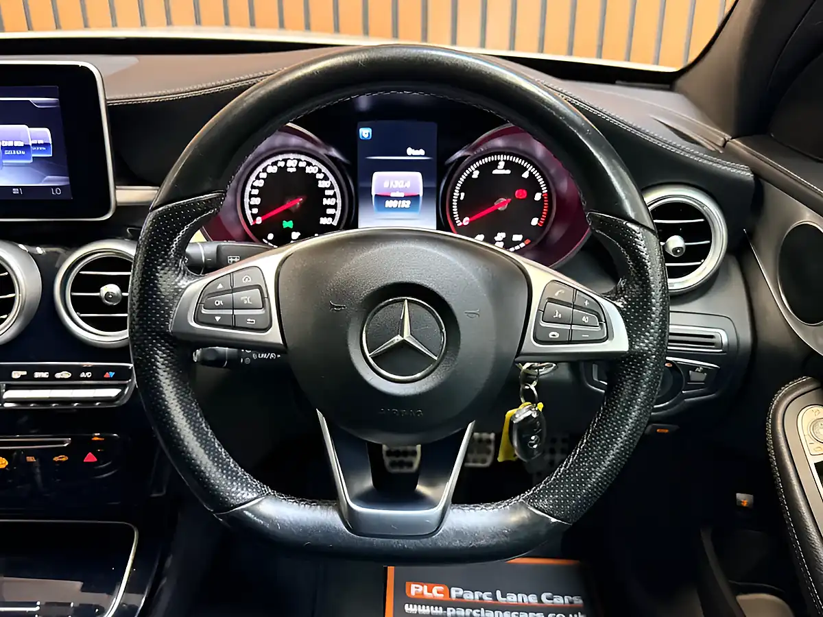 Used 2014 Mercedes-Benz C Class AMG Line White - Interior and Exterior details 11