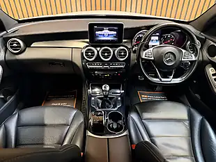 Used 2014 Mercedes-Benz C Class AMG Line White - Interior and Exterior details 13