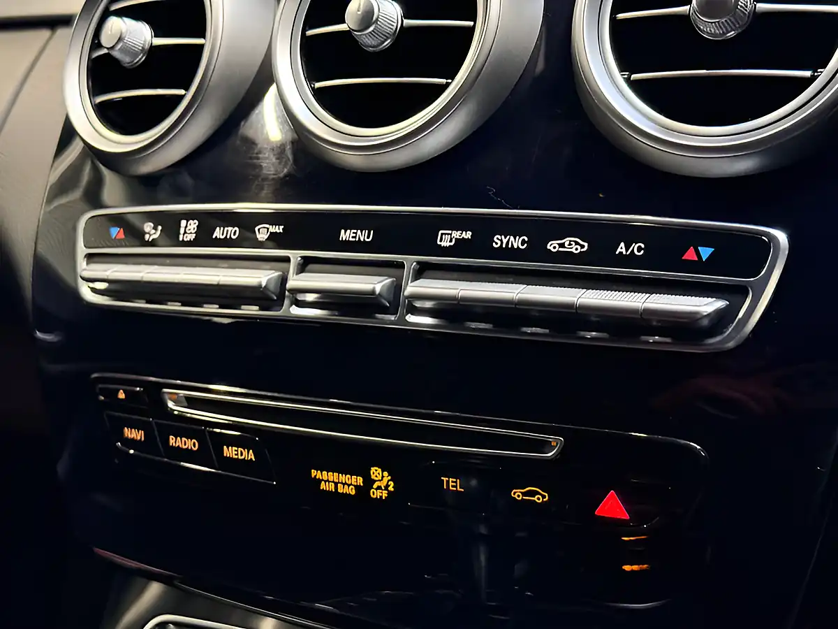 Used 2014 Mercedes-Benz C Class AMG Line White - Interior and Exterior details 15