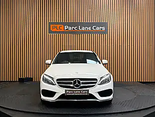 Used 2014 Mercedes-Benz C Class AMG Line White - Interior and Exterior details 2