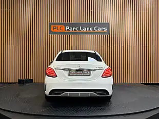 Used 2014 Mercedes-Benz C Class AMG Line White - Interior and Exterior details 6