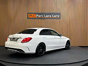 Used 2014 Mercedes-Benz C Class AMG Line White - Interior and Exterior details 7