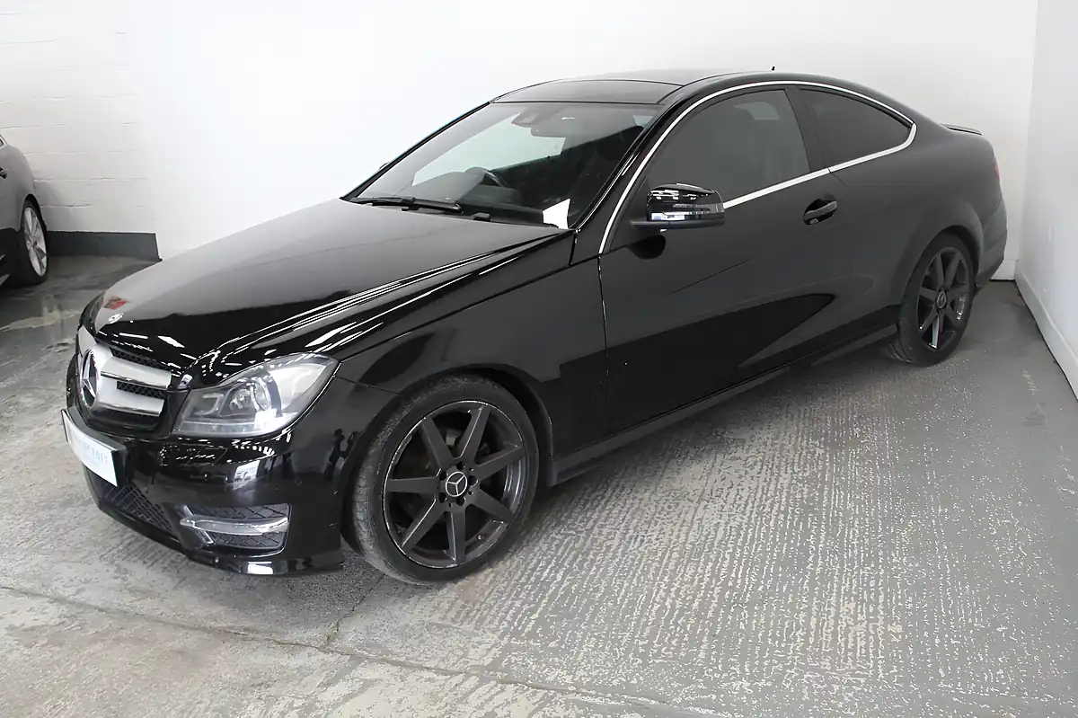 Used 2014 Mercedes-Benz C Class AMG Sport Edition Black - Interior and Exterior details 4