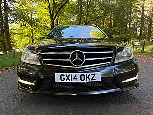 Used 2014 Mercedes-Benz C Class AMG Sport Edition Black - Interior and Exterior details 10