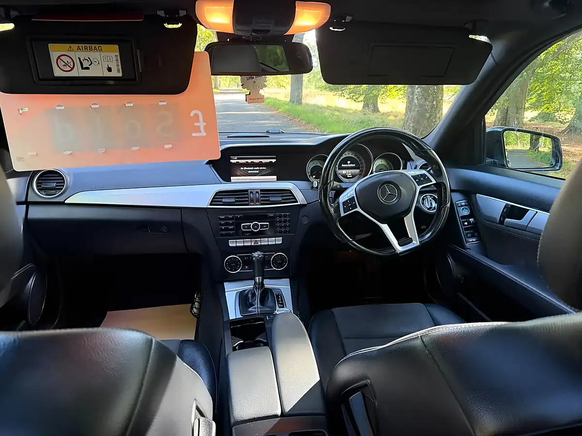 Used 2014 Mercedes-Benz C Class AMG Sport Edition Black - Interior and Exterior details 18