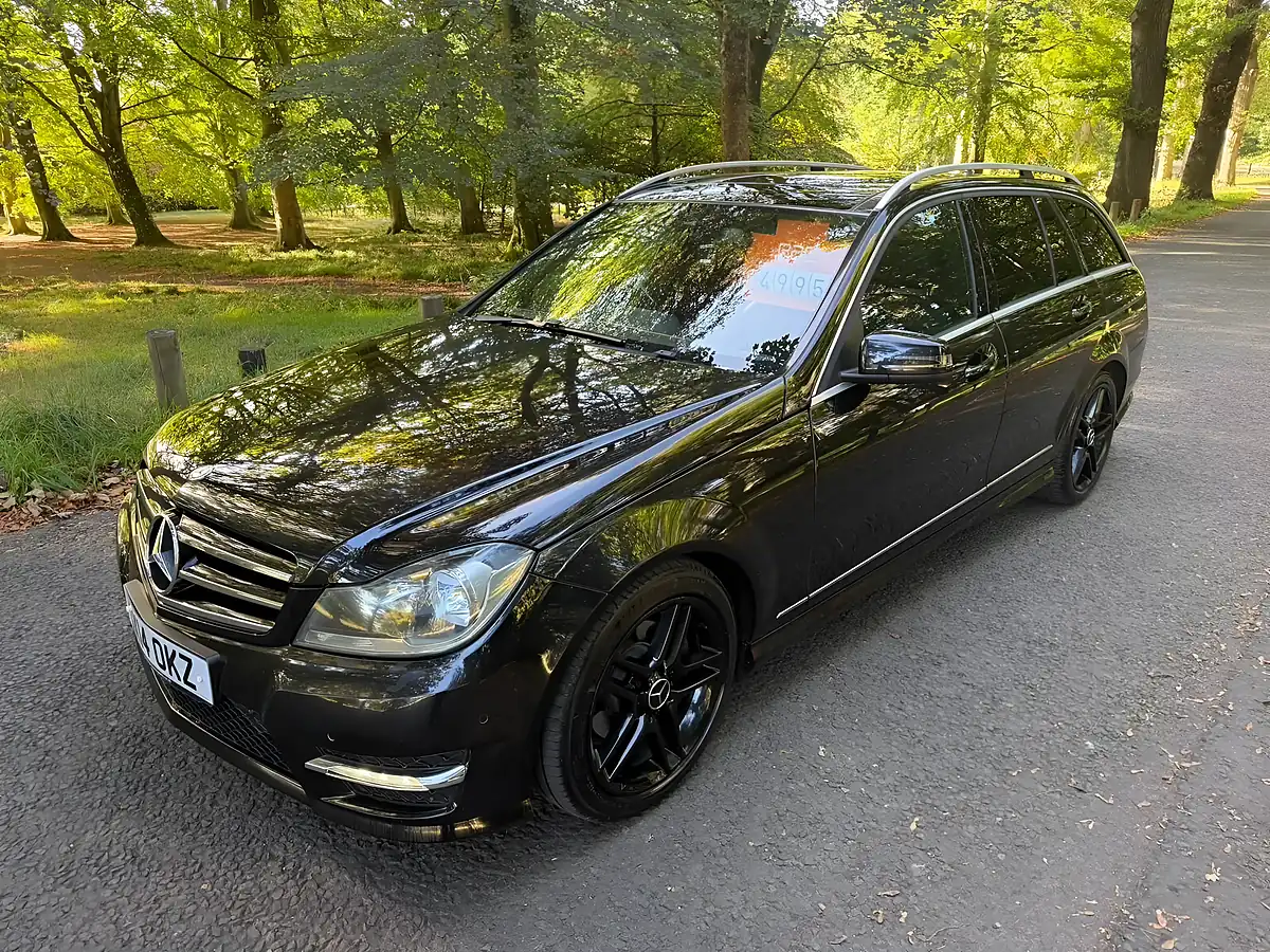 Used 2014 Mercedes-Benz C Class AMG Sport Edition Black - Interior and Exterior details 3