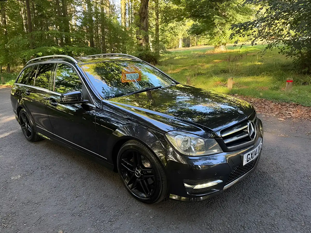 Used 2014 Mercedes-Benz C Class AMG Sport Edition Black - Interior and Exterior details 4