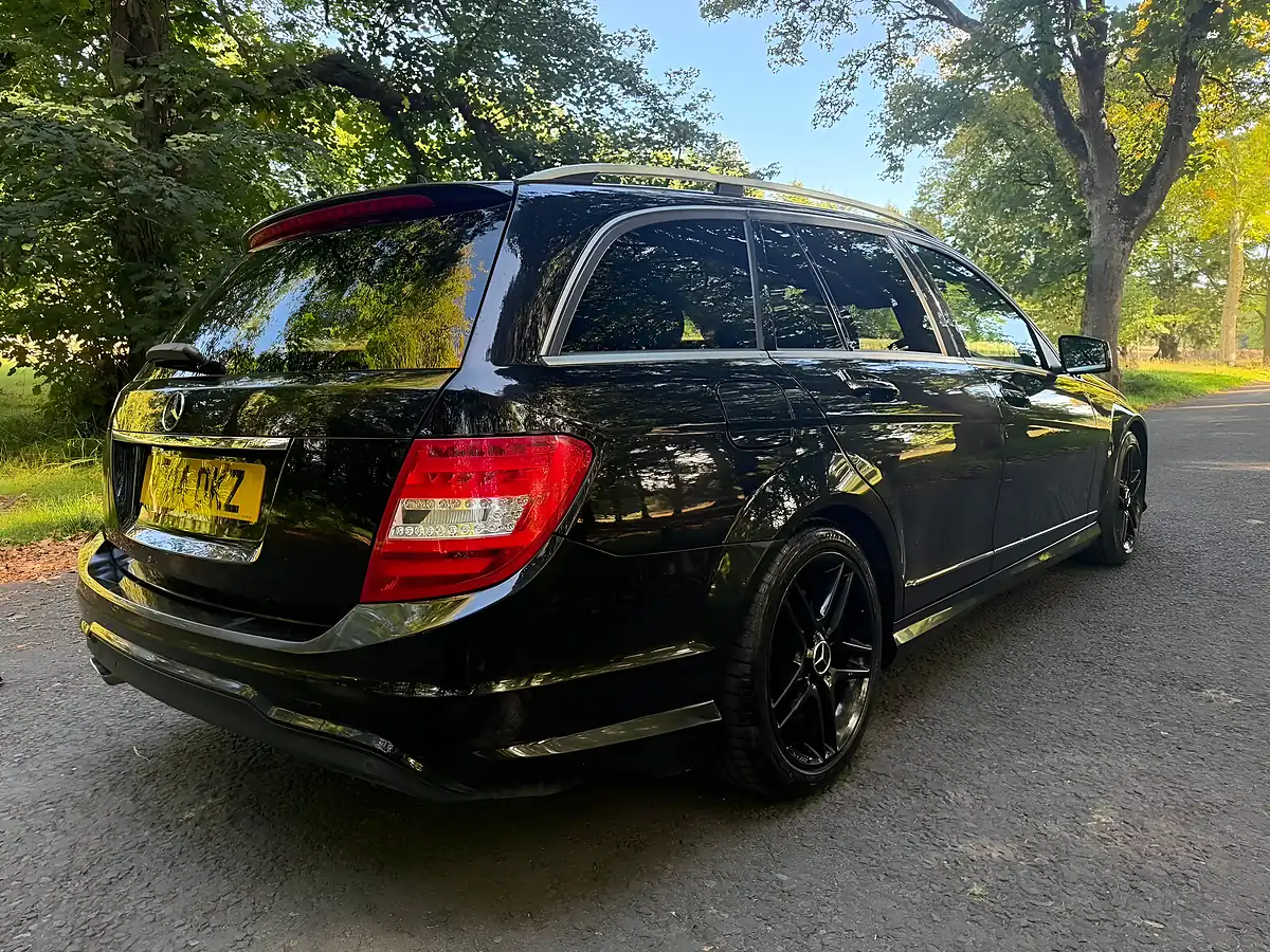 Used 2014 Mercedes-Benz C Class AMG Sport Edition Black - Interior and Exterior details 5