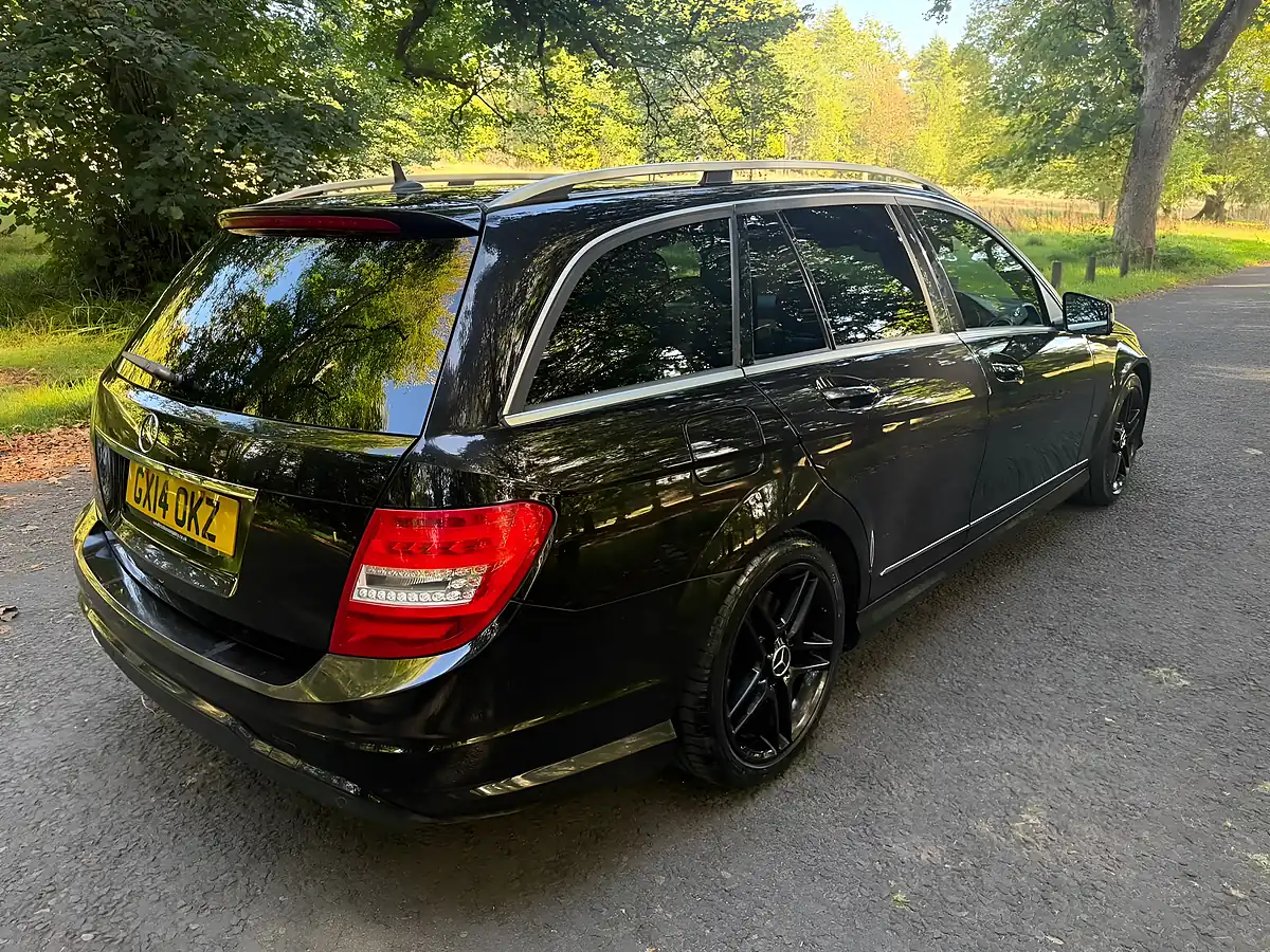 Used 2014 Mercedes-Benz C Class AMG Sport Edition Black - Interior and Exterior details 6