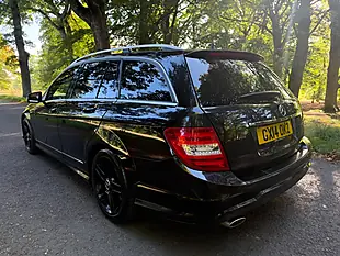 Used 2014 Mercedes-Benz C Class AMG Sport Edition Black - Interior and Exterior details 7