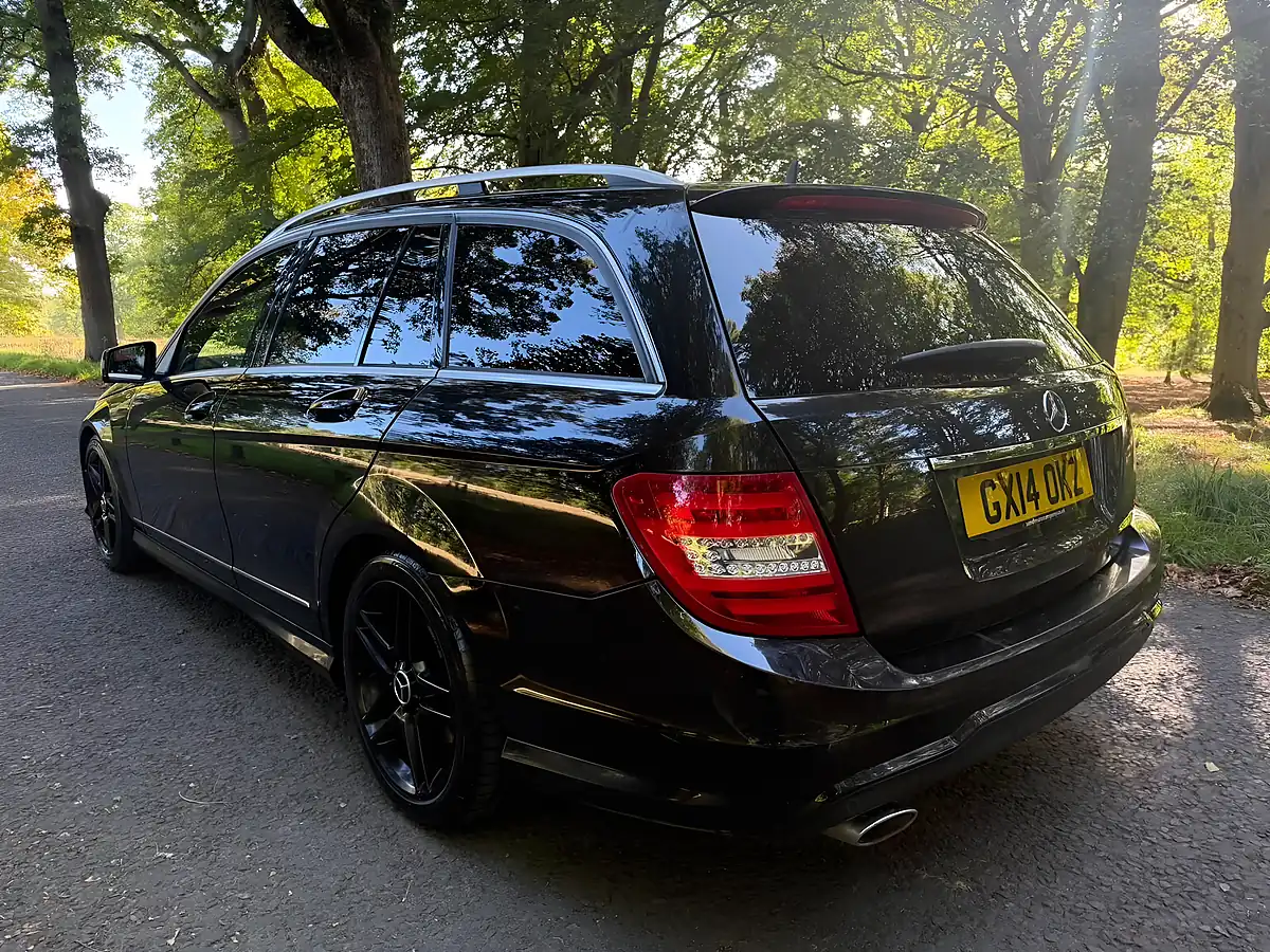Used 2014 Mercedes-Benz C Class AMG Sport Edition Black - Interior and Exterior details 7