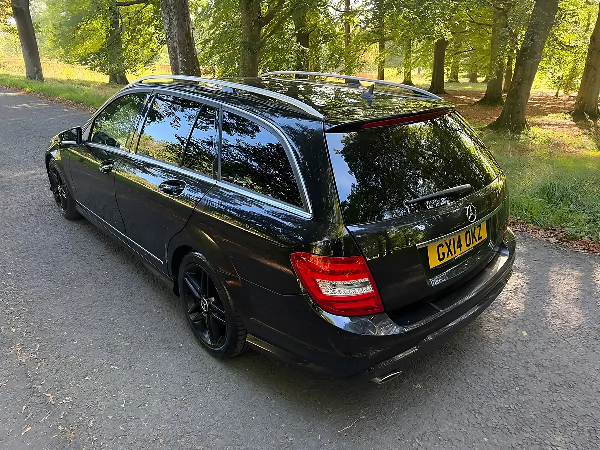 Used 2014 Mercedes-Benz C Class AMG Sport Edition Black - Interior and Exterior details 8