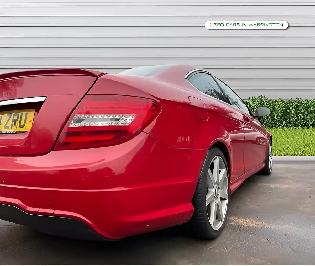 Used 2014 Mercedes-Benz C Class AMG Sport Edition Carmin Red - Interior and Exterior details 10