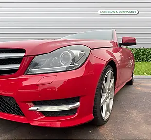 Used 2014 Mercedes-Benz C Class AMG Sport Edition Carmin Red - Interior and Exterior details 11