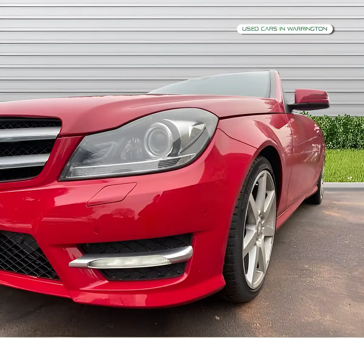 Used 2014 Mercedes-Benz C Class AMG Sport Edition Carmin Red - Interior and Exterior details 11