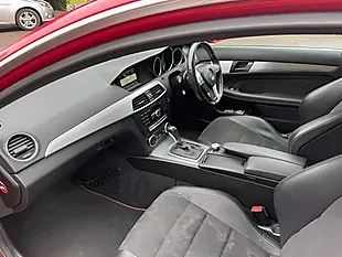 Used 2014 Mercedes-Benz C Class AMG Sport Edition Carmin Red - Interior and Exterior details 16
