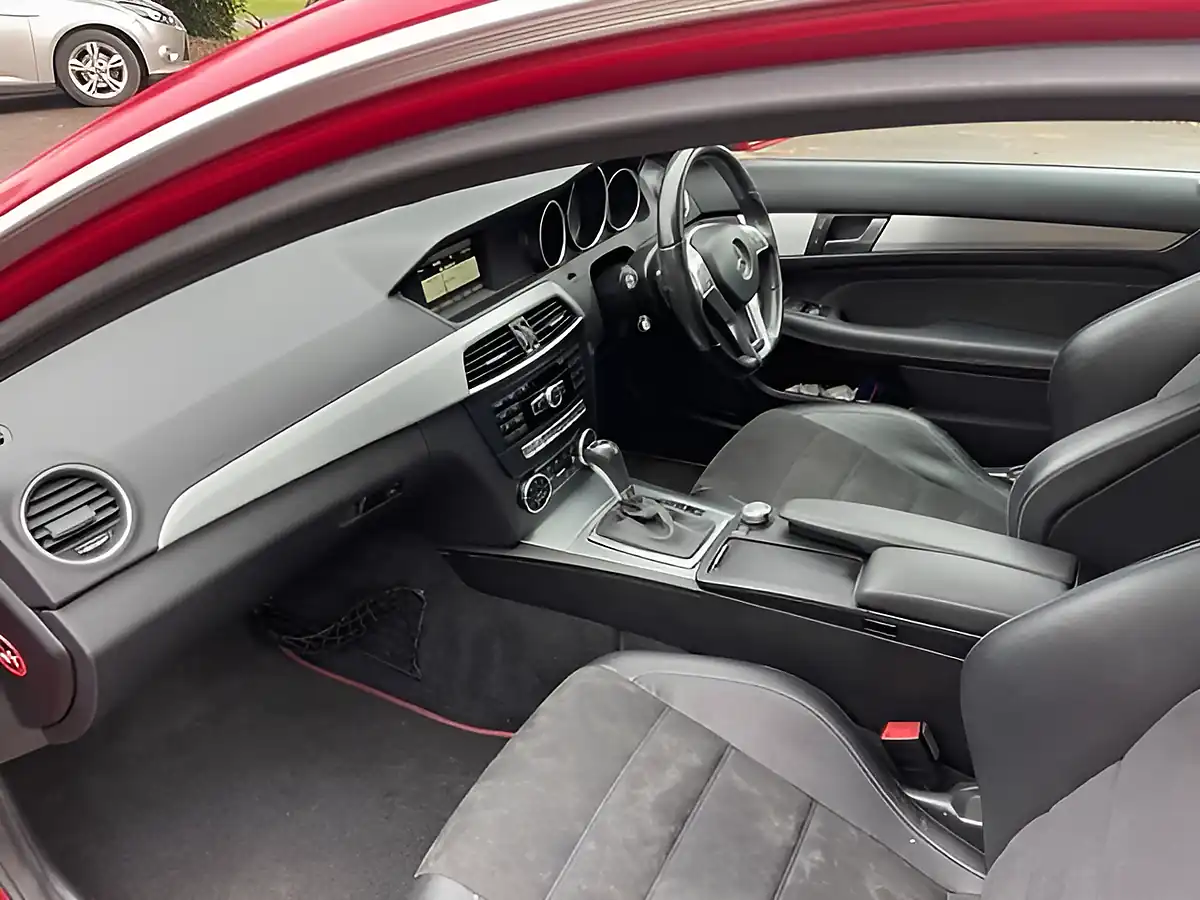 Used 2014 Mercedes-Benz C Class AMG Sport Edition Carmin Red - Interior and Exterior details 16